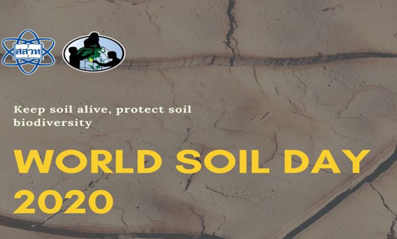 สสวท. โดยฝ่าย GLOBE ขอเชิญชวนประชาชนทั่วไป ครู และนักเรียนร่วมกิจกรรม วันดินโลก 5 ธันวาคม 2563 (2020 world soil day)