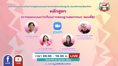 ลงทะเบียนอบรม หลักสูตรการออกแบบการเรียนการสอนฐานสมรรถนะ ตอนที่ 2 โครงการอบรมพัฒนาศักยภาพครูผู้สอนและบุคลากรทางการศึกษาระดับปฐมวัย ประถมศึกษามัธยมศึกษา โดย มูลนิธิศักดิ์พรทรัพย์