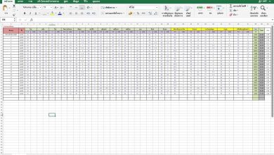 แจกไฟล์ฟรี ตัวช่วยในการทำงานของครู Excel คำนวณเกรดเฉลี่ยและแบบรายงานผลการเรียน