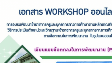 ดาวน์โหลดไฟล์ เอกสาร workshop ออนไลน์ การเขียนแบบข้อตกลงในการพัฒนางาน วPA โรงเรียนอนุบาลเมืองเสลภูมิ