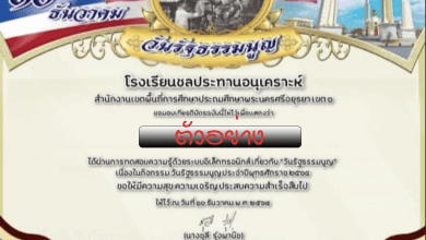 แบบทดสอบออนไลน์ความรู้เกี่ยวกับวันรัฐธรรมนูญ ประจำปีการศึกษา 2564