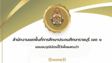 แบบทดสอบวัดผลประเมินผลการอบรมหลักสูตรการจัดการเรียนรู้ในศตวรรษที่ 21 โดยสำนักงานเขตพื้นที่การศึกษาประถมศึกษาราชบุรี เขต 1