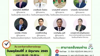 ขอเชิญลงทะเบียนรับเกียรติบัตรการนำเสนอผลงานโรงเรียน สิ่งแวดล้อมศึกษาสืบสานศาสตร์พระราชาสู่การพัฒนาอย่างยั่งยืน" (Sustainable Development Goals : SDGS)