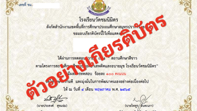 แบบทดสอบออนไลน์ เรื่อง สถานศึกษาสีขาวตามโครงการสถานศึกษาสีขาวปลอดยาเสพติดและอบายมุข โรงเรียนวัดชมนิมิตร