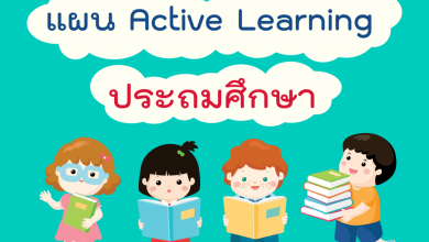 ดาวน์โหลดไฟล์ ตัวอย่างเอกสารแผนการจัดการเรียนรู้ Active Learning ทุกรายวิชา  ป.1 – 6