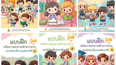 แบบฝึกเสริมความสามารถด้านการอ่าน จาก สถาบันภาษาไทย สำนักวิชาการและมาตรฐานการศึกษา สำนักงานคณะกรรมการการศึกษาขั้นพื้นฐาน กระทรวงศึกษาธิการ