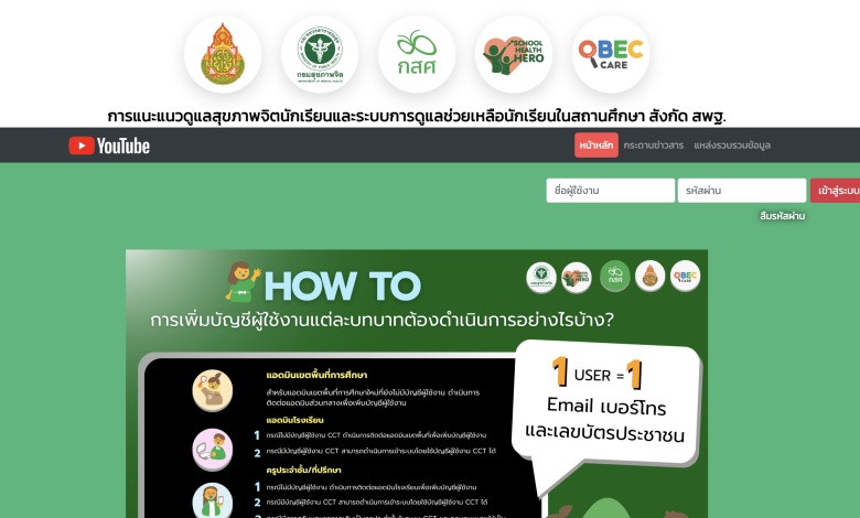 ลิงก์เข้าระบบสารสนเทศ HERO OBEC CARE สพฐ.